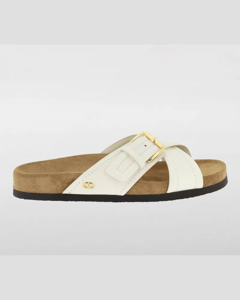 Valentino Garavani Flache sandalen damen Weiß