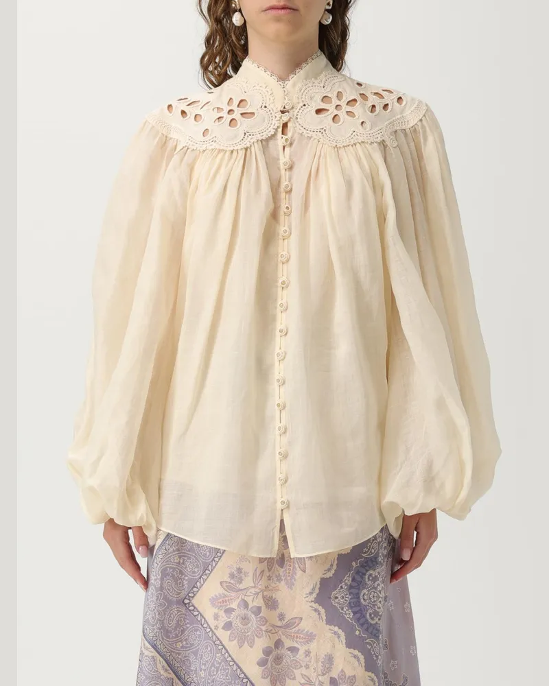 Zimmermann Hemdbluse damen Ivory