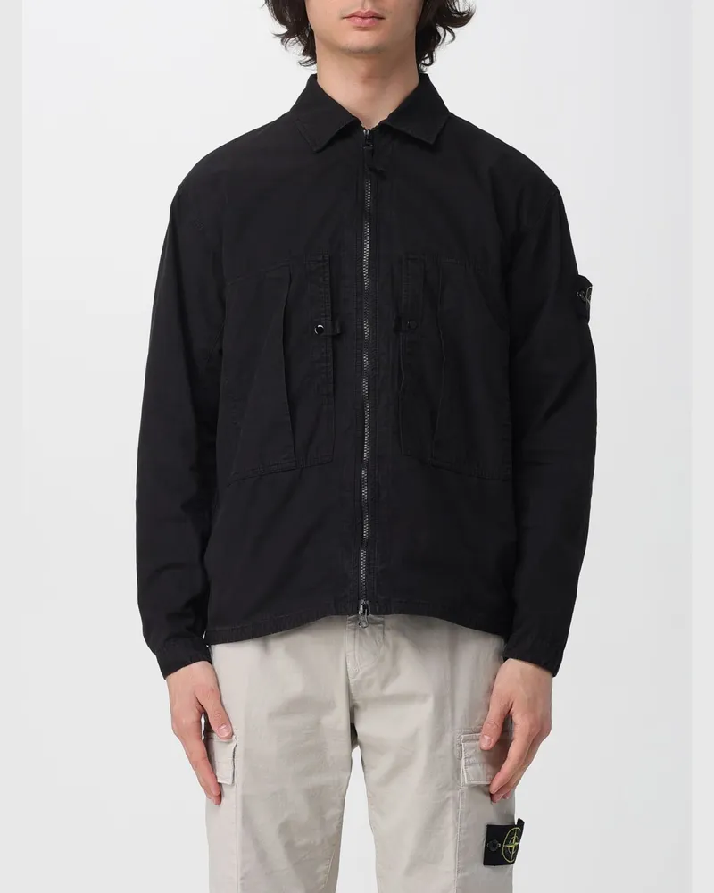 Stone Island Hemd herren Schwarz