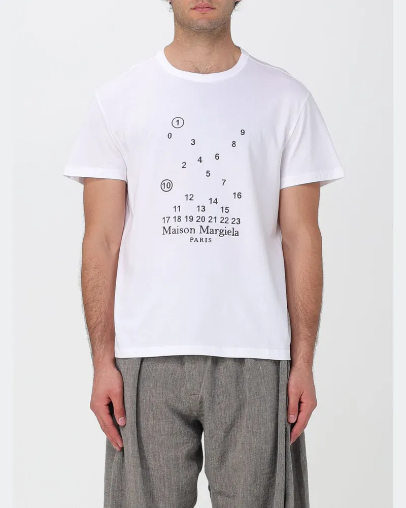 Maison Margiela T-shirt herren Weiß