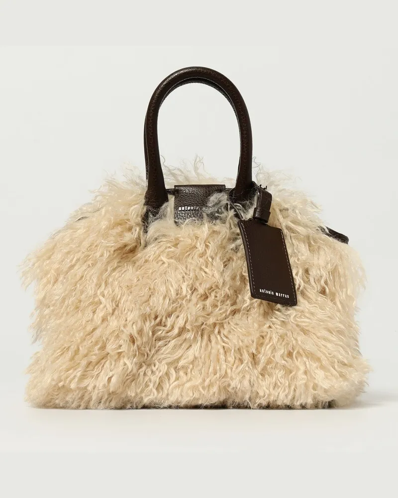 Antonio Marras Schultertasche damen Ecru