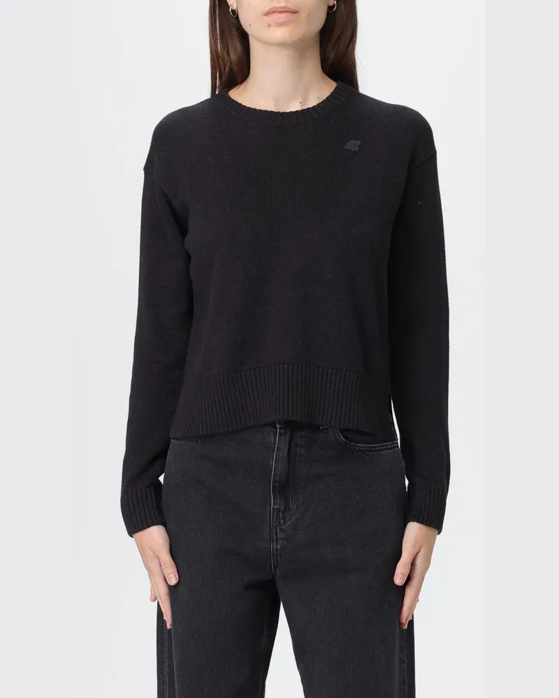 K-Way Pullover damen Schwarz
