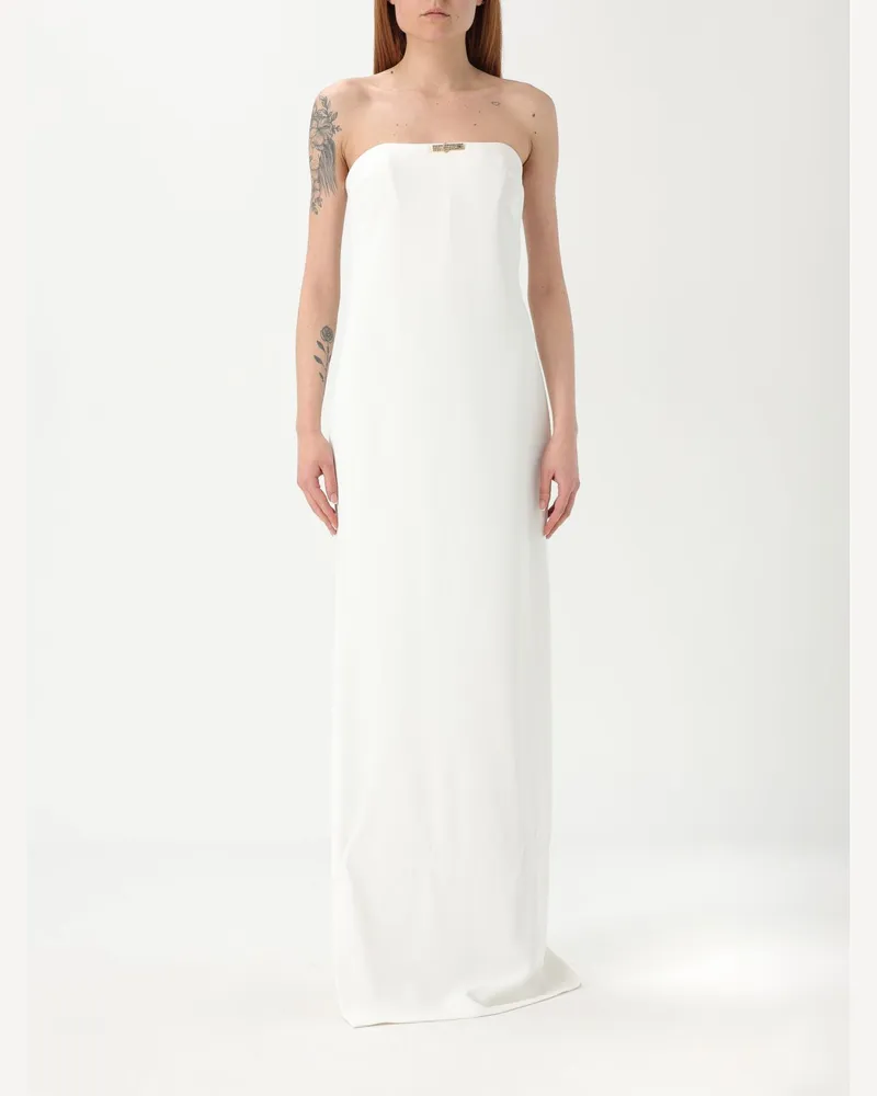 Elisabetta Franchi Kleider damen Ivory