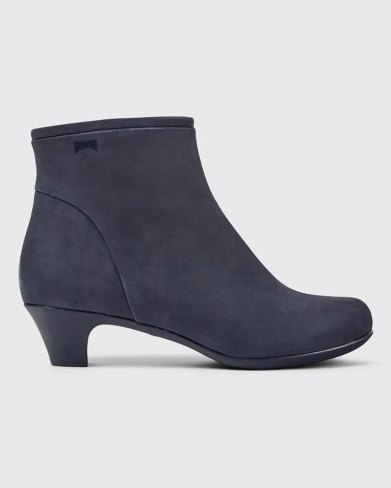 Camper Damen Flache Stiefeletten Blau