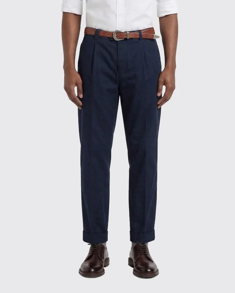 Brunello Cucinelli Hose herren Blau
