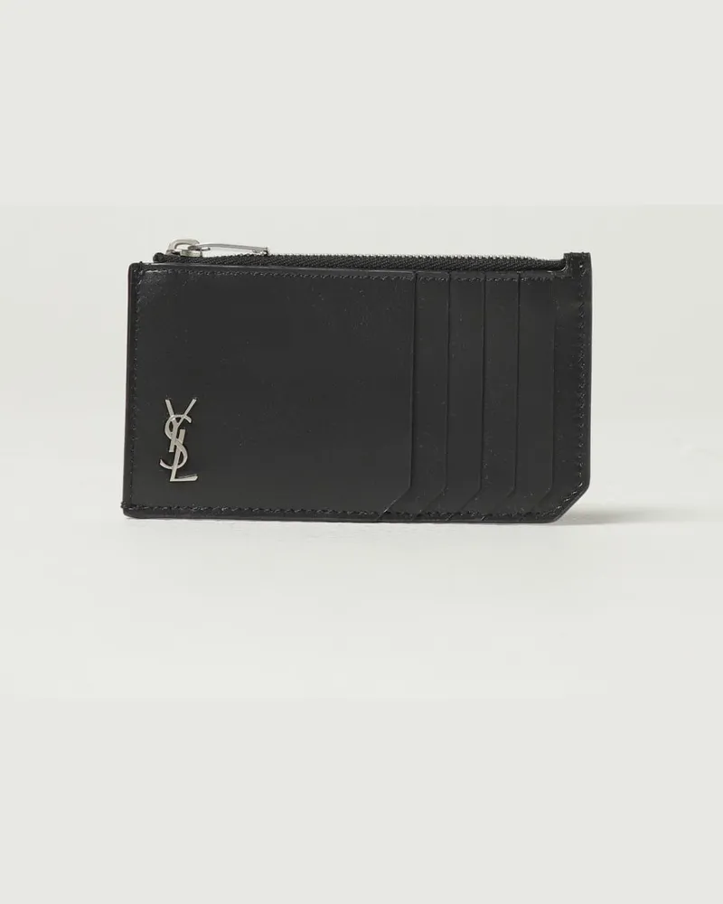 Saint Laurent Portmonnaie herren Schwarz