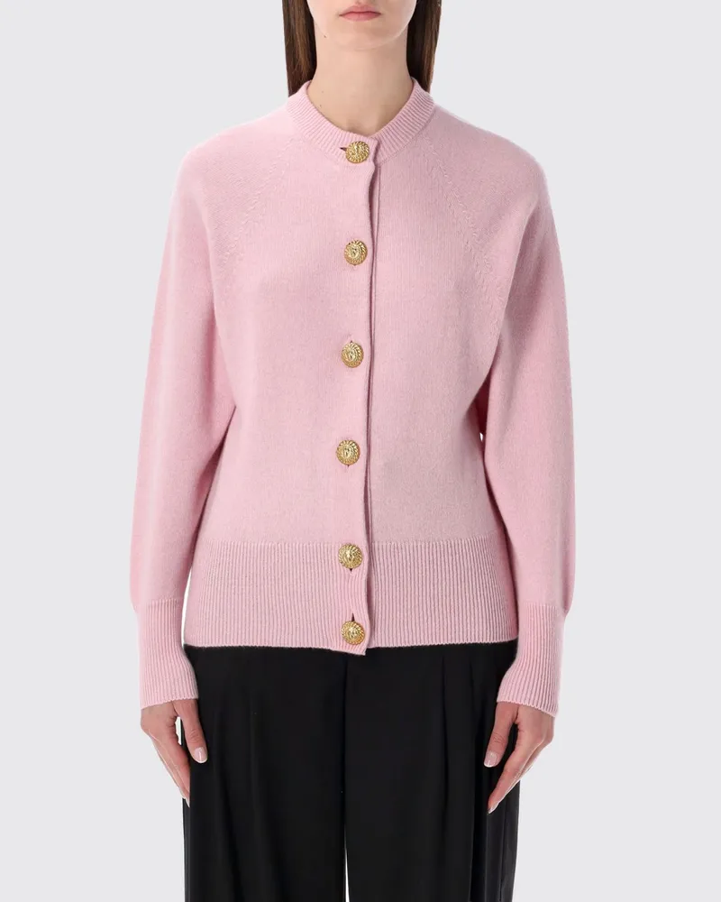 Balmain Strickjacke damen Pink