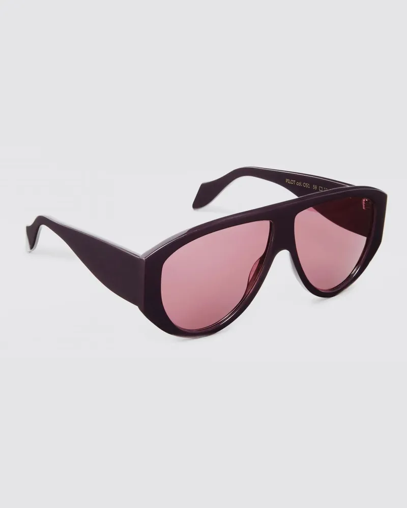 Pinko Sonnenbrille damen Violett