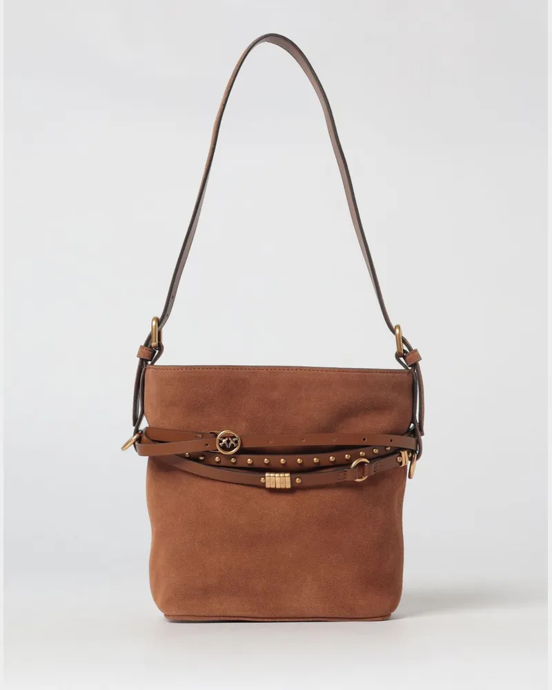 Pinko Schultertasche damen Braun