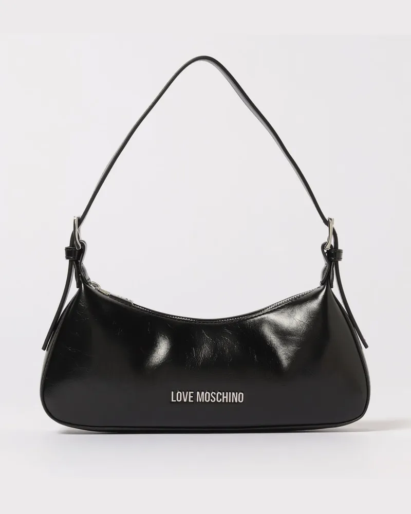 Moschino Schultertasche damen Schwarz