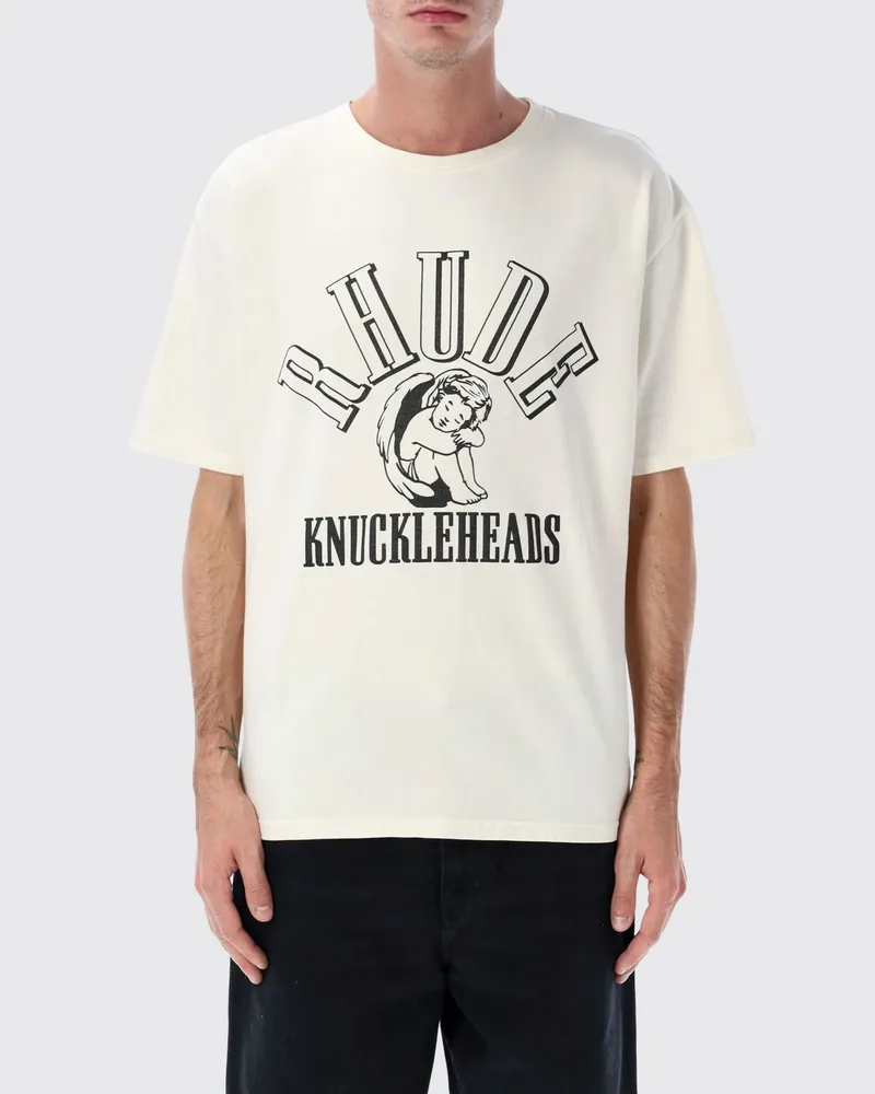 RHUDE T-shirt herren Weiß