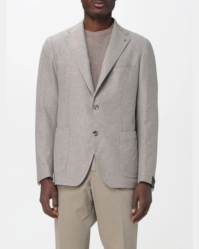 Tagliatore Blazer herren Taubengrau