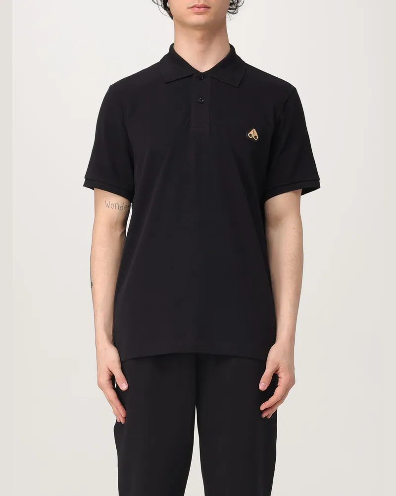 Moose Knuckles Polo herren Schwarz