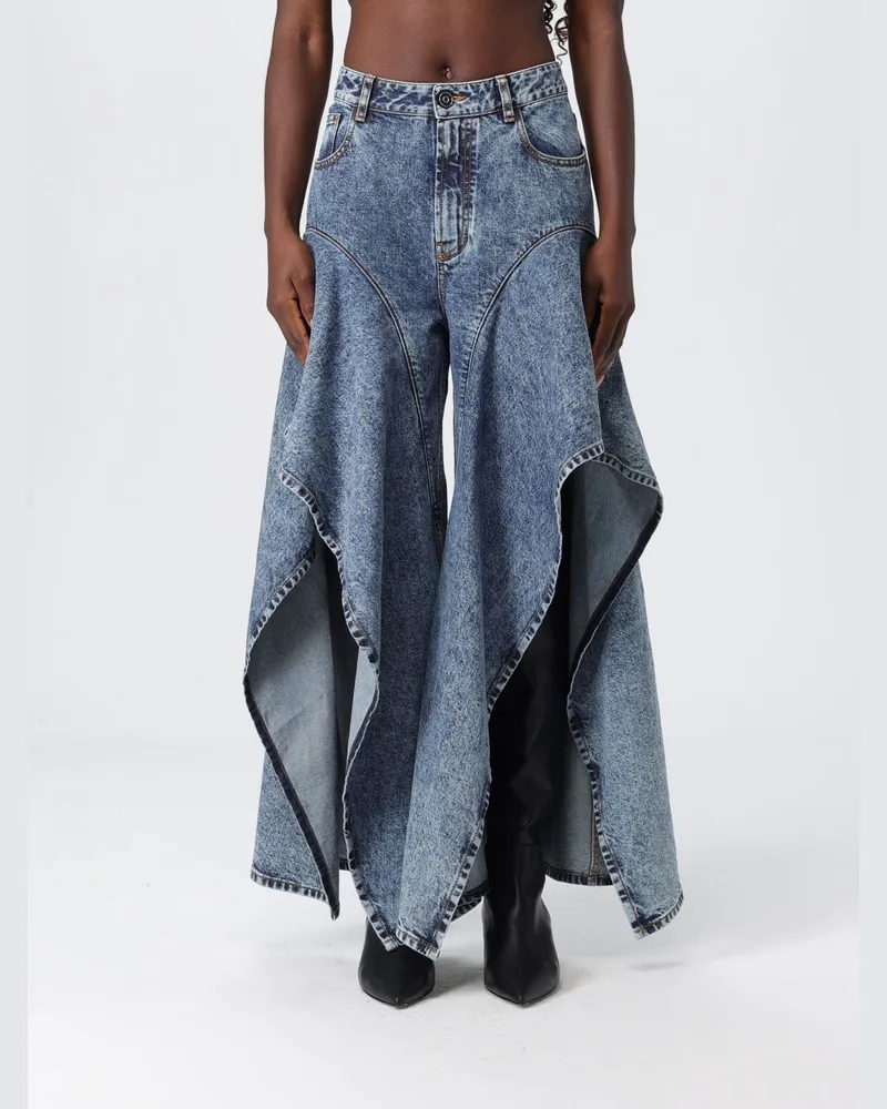 Alaïa Jeans damen Blau