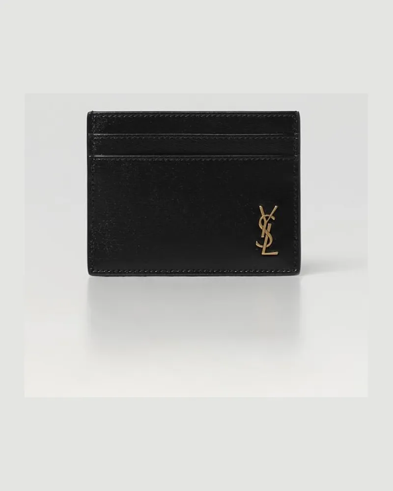 Saint Laurent Portmonnaie herren Schwarz