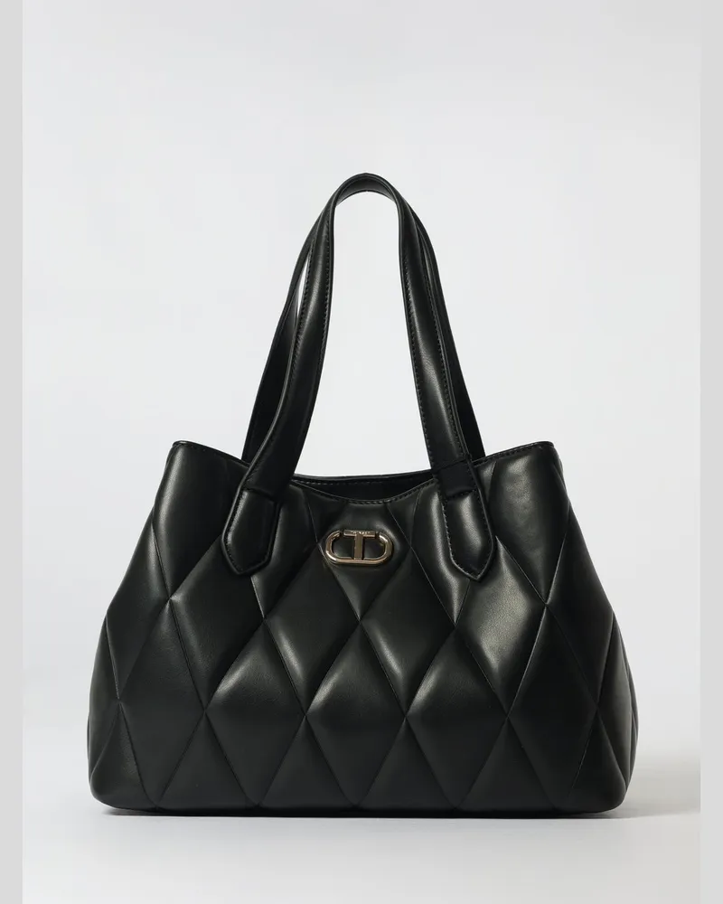 Twin-Set Schultertasche damen Schwarz