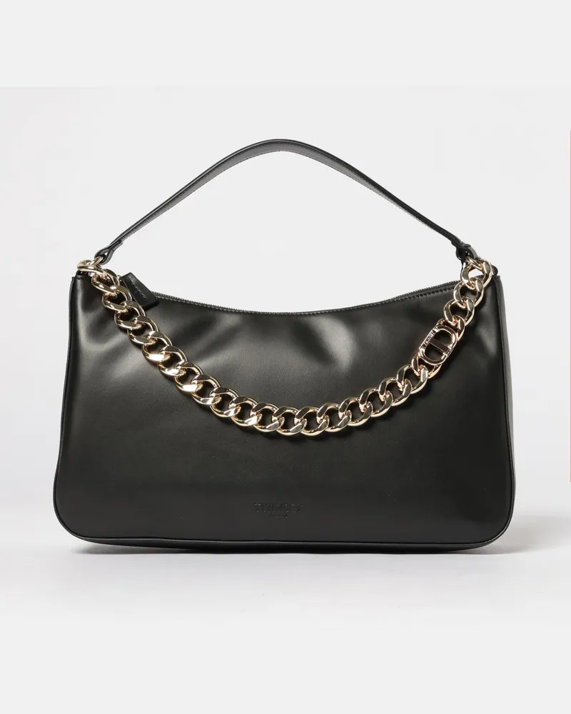 Twin-Set Schultertasche damen Schwarz