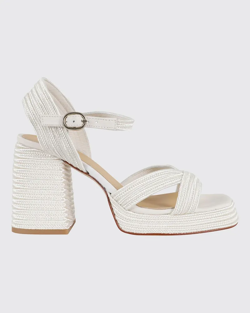 Castañer Flache schuhe damen Weiß