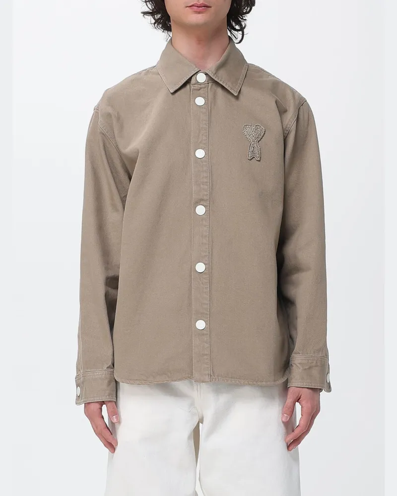 AMI Paris Hemd herren Beige