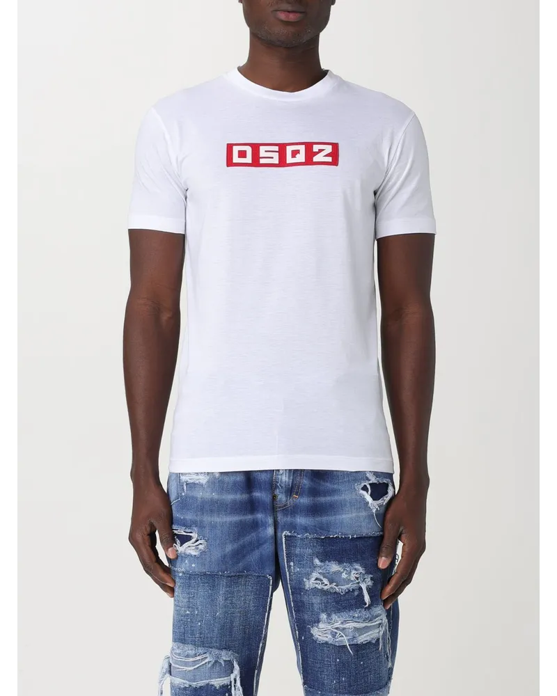 Dsquared2 T-shirt herren Weiß