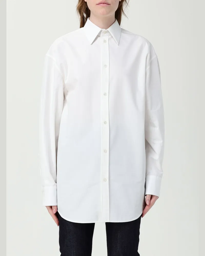 Saint Laurent Hemdbluse damen Weiß