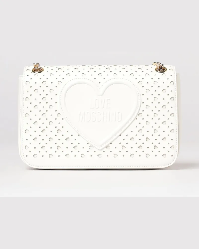 Moschino Handtasche damen Weiß