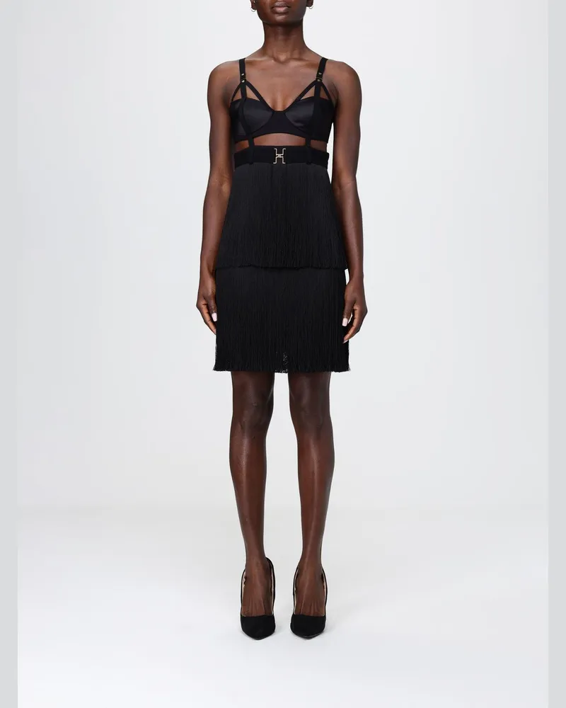 Elisabetta Franchi Kleid damen Schwarz