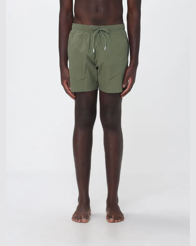 HUGO BOSS Badeanzug aus Nylon mit Kordelzug Grün