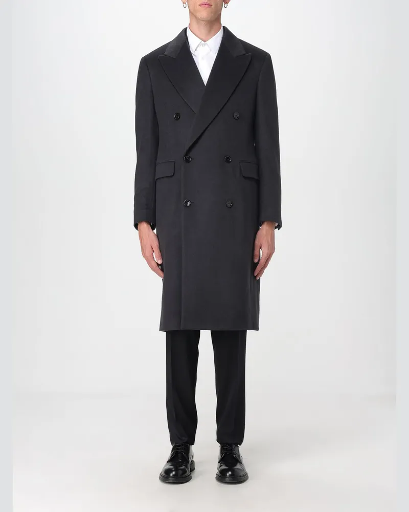 LARDINI Mantel herren Blau