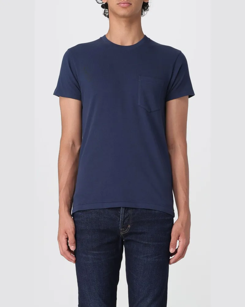 Tom Ford T-shirt herren Blau