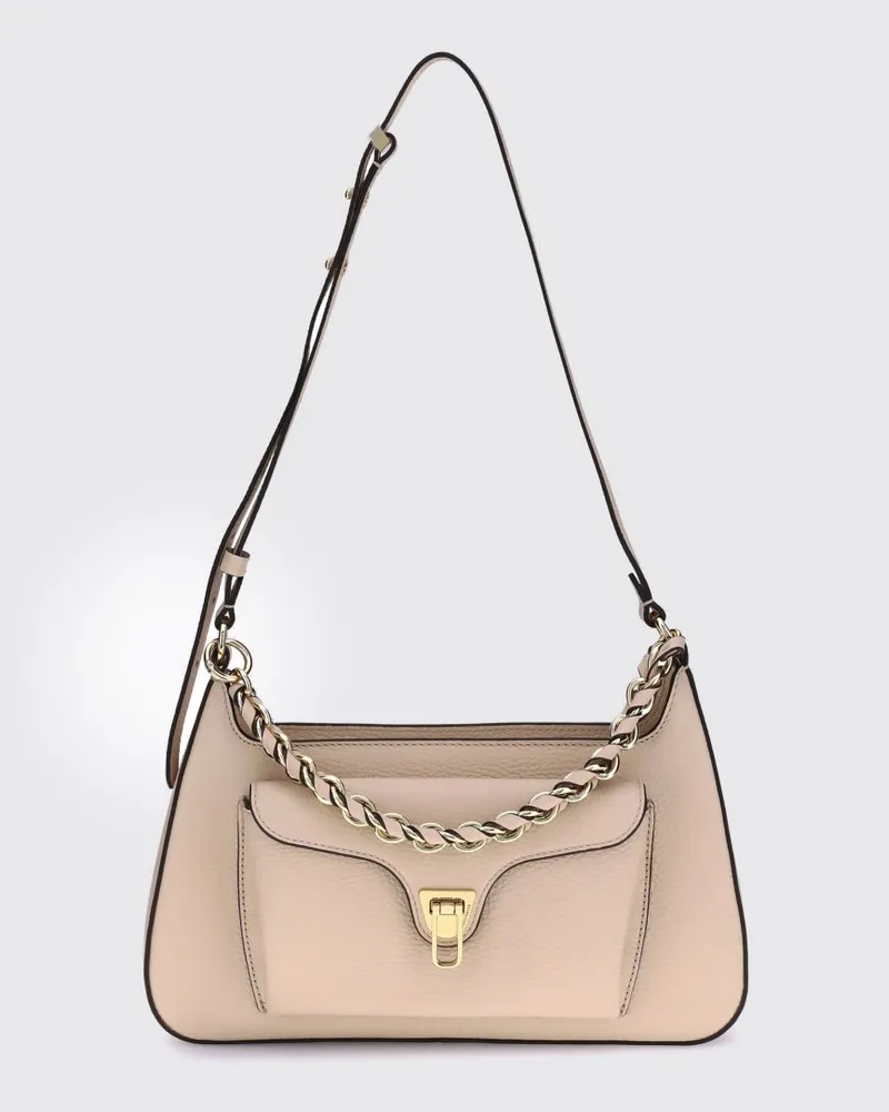 Coccinelle Schultertasche damen Beige