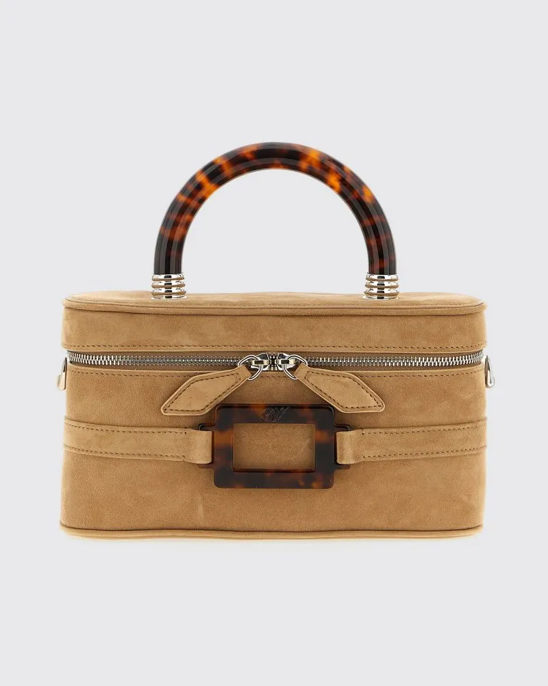 Roger Vivier Schultertasche damen Beige