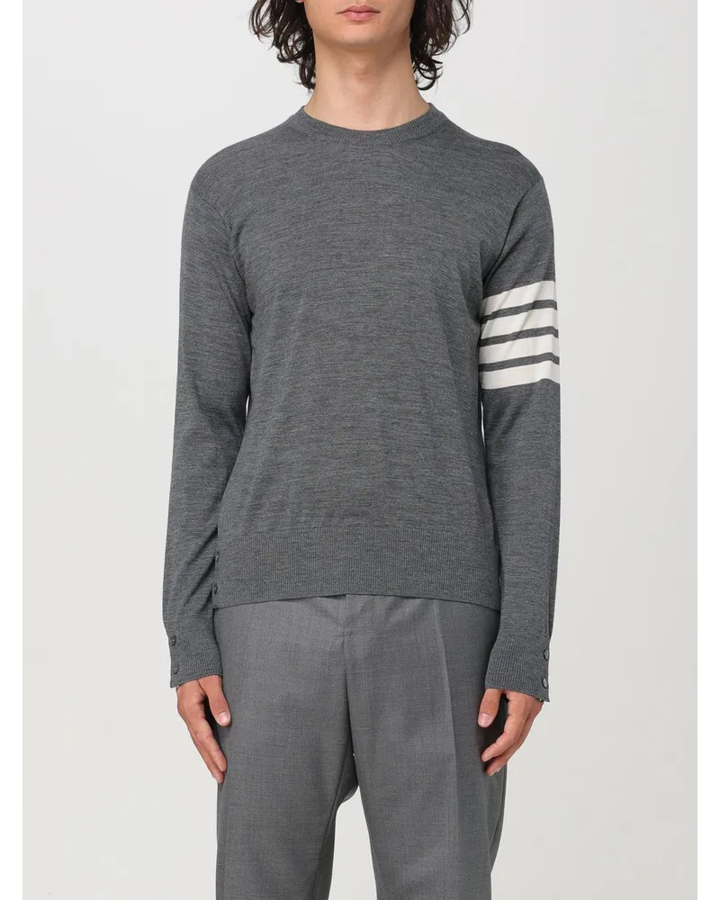 Thom Browne Strickjacke herren Grau