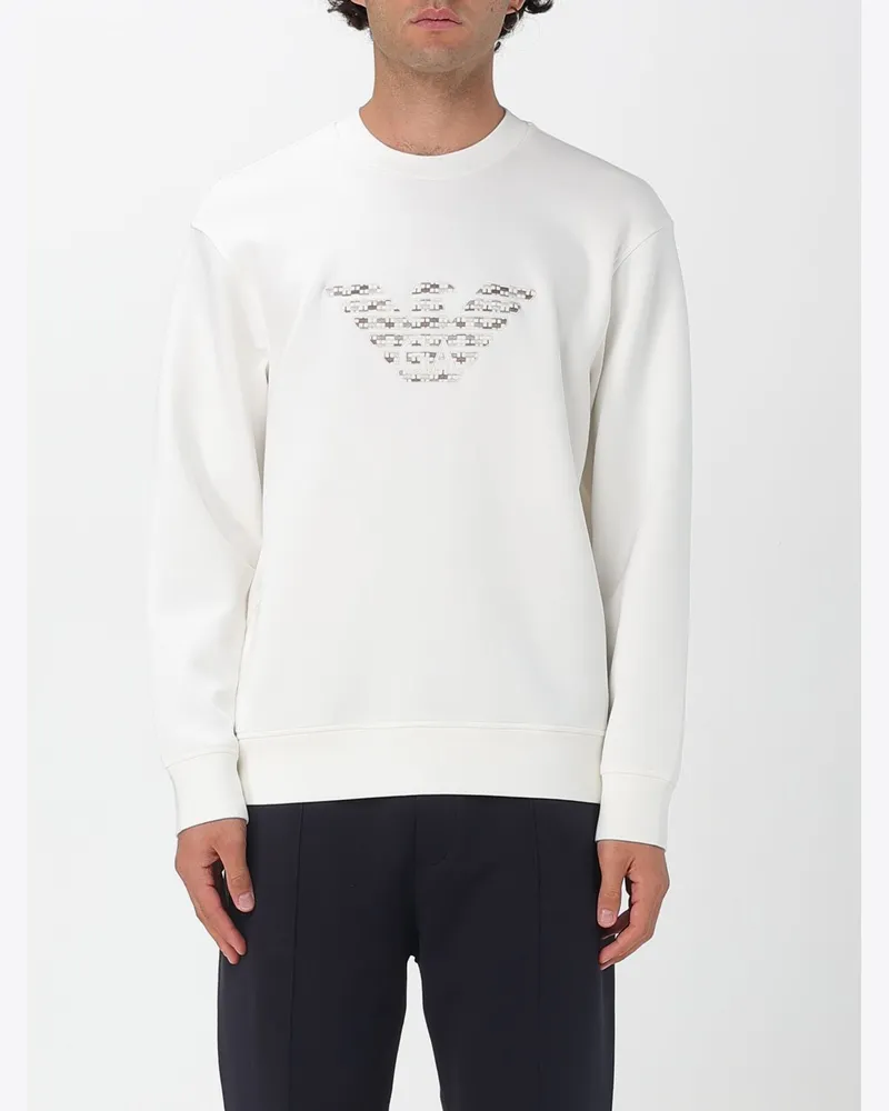 Emporio Armani Sweatshirt herren Weiß