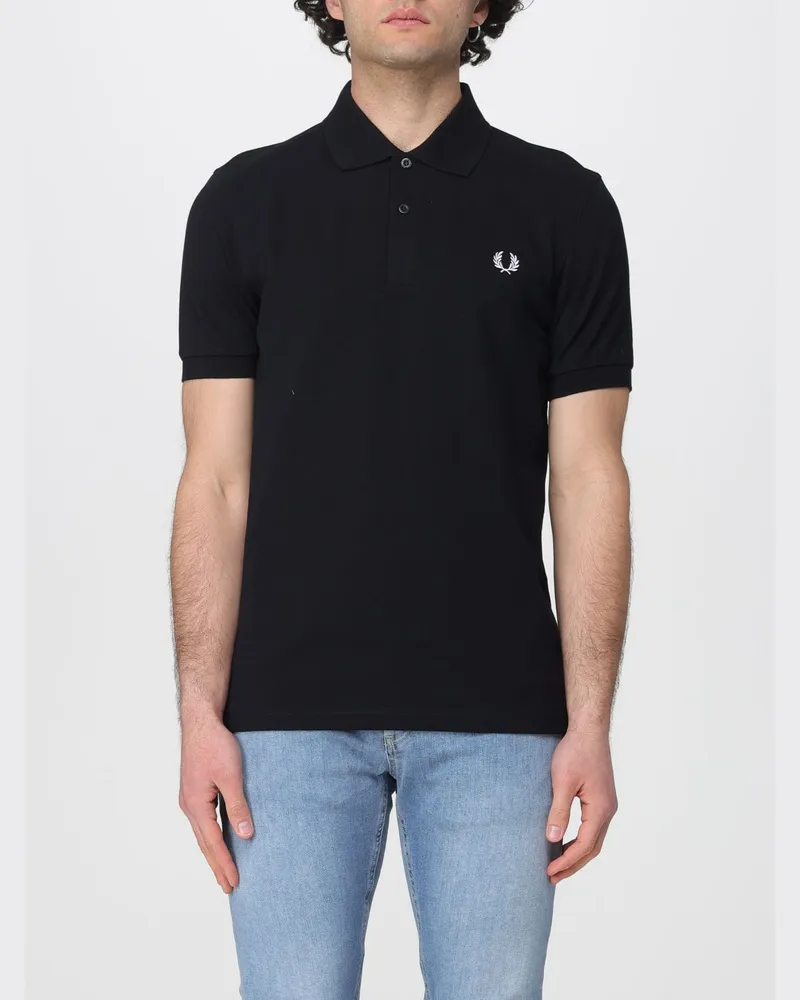 Fred Perry T-shirt herren Schwarz