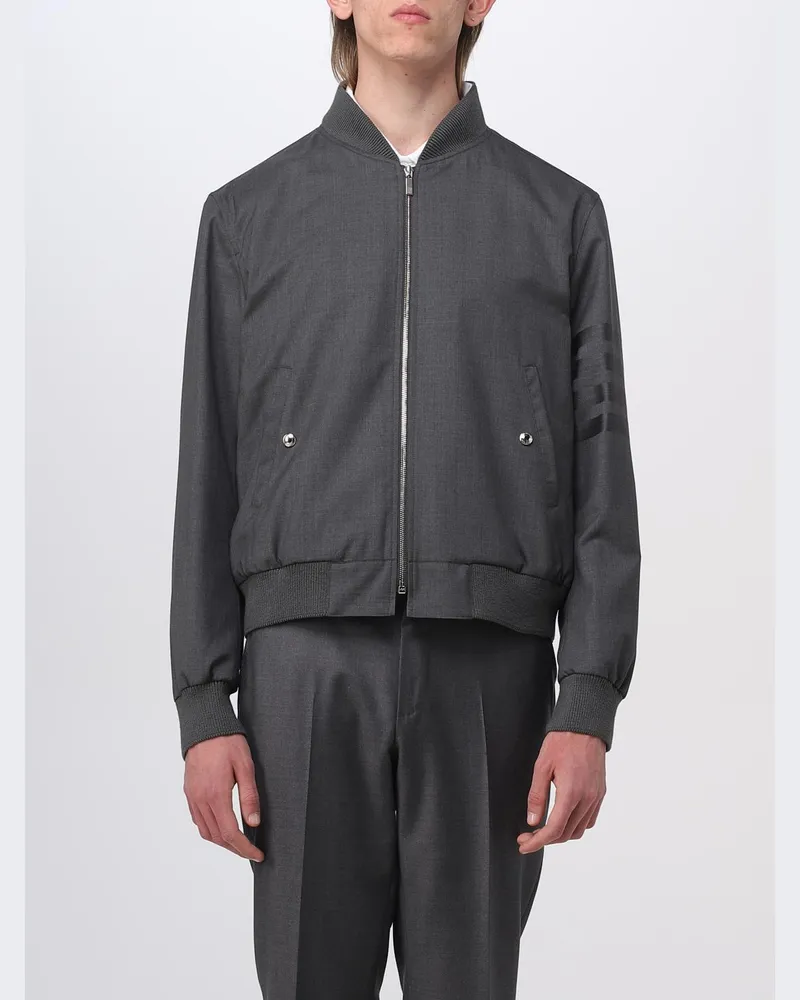 Thom Browne Jacke herren Grau