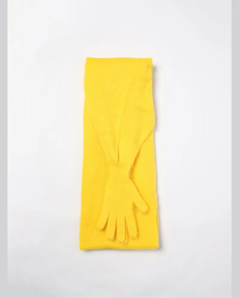 Moschino Schal damen Gelb