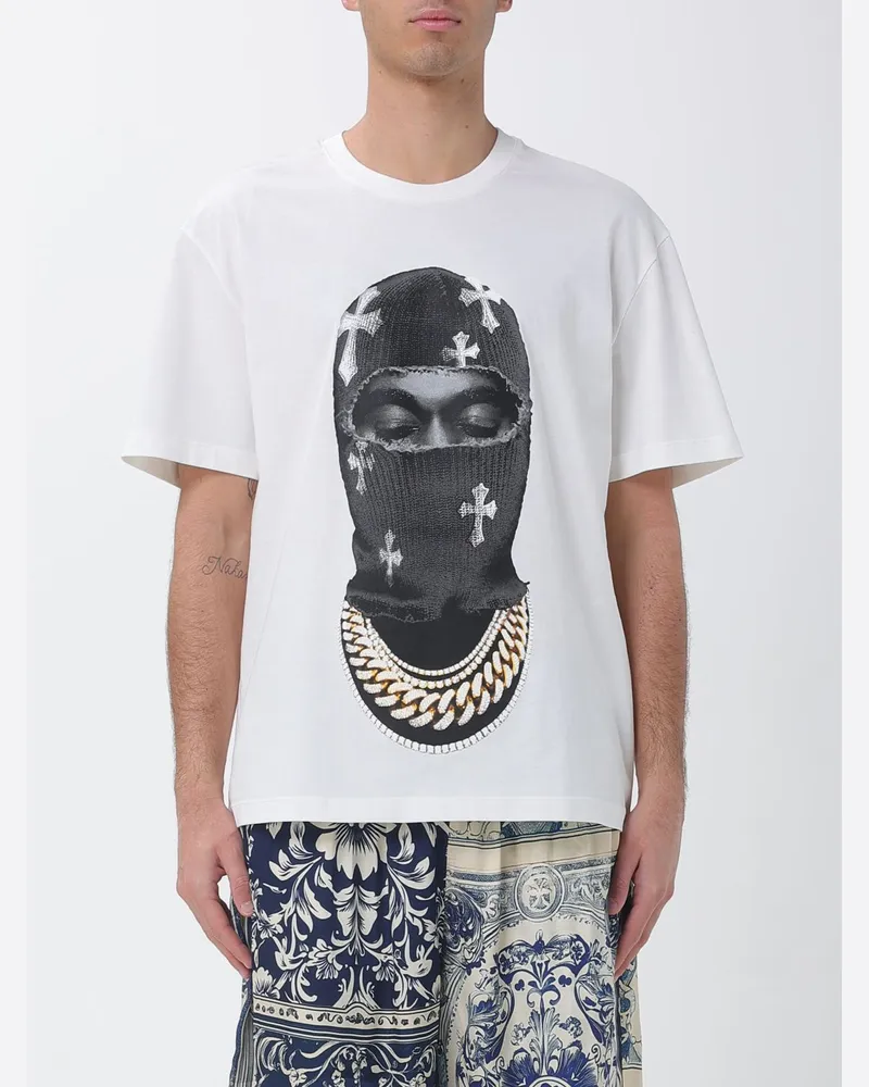 IH NOM UH NIT T-shirt herren Weiß