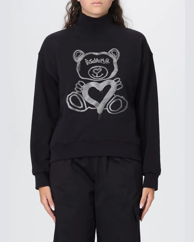 DISCLAIMER Sweatshirt damen Schwarz