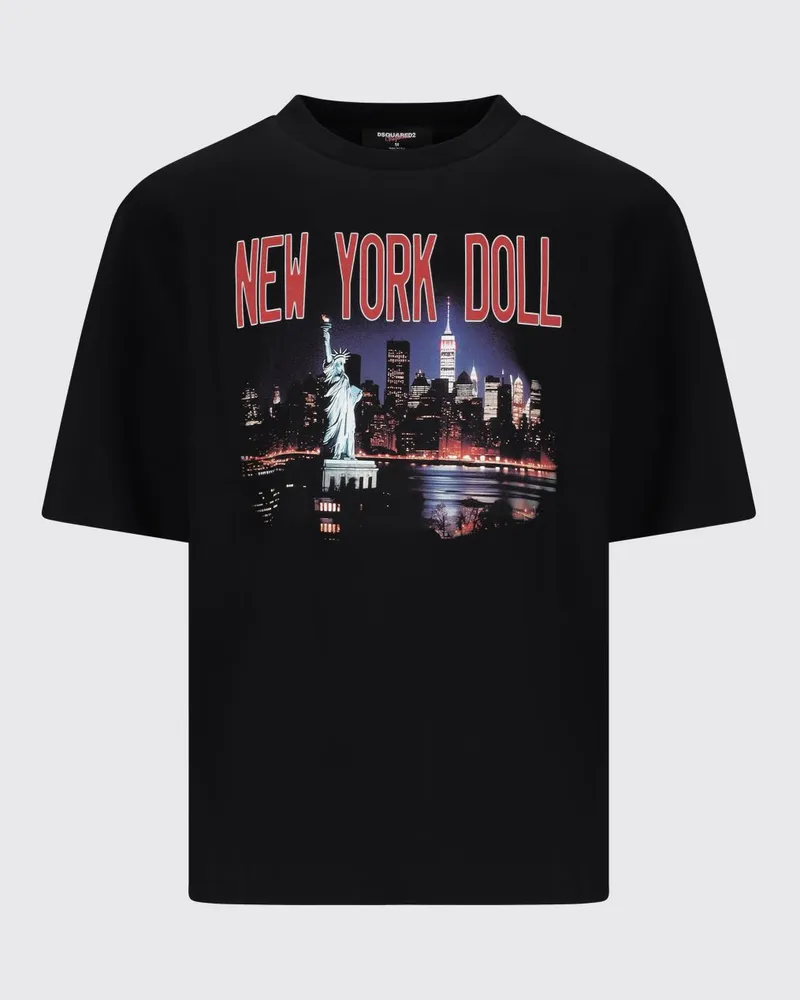 Dsquared2 T-shirt herren Schwarz