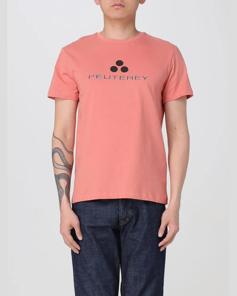 Peuterey T-shirt herren Terrakotta