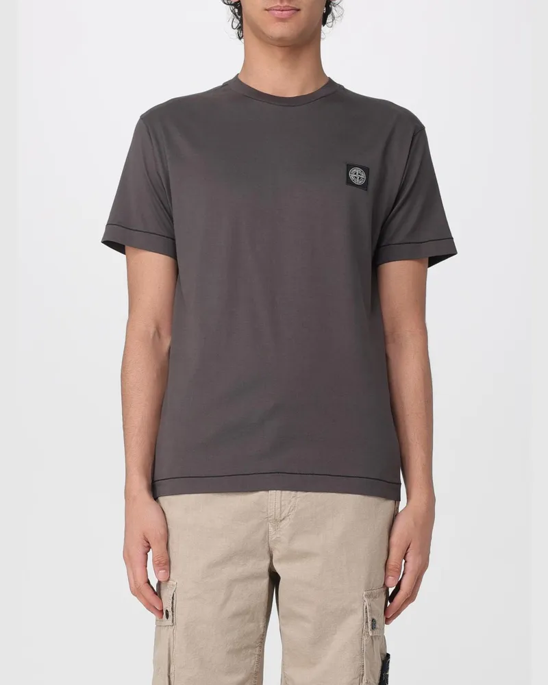 Stone Island T-shirt herren Braun