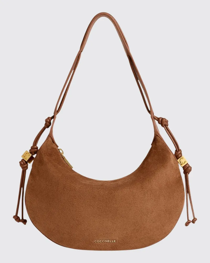 Coccinelle Schultertasche damen Camel