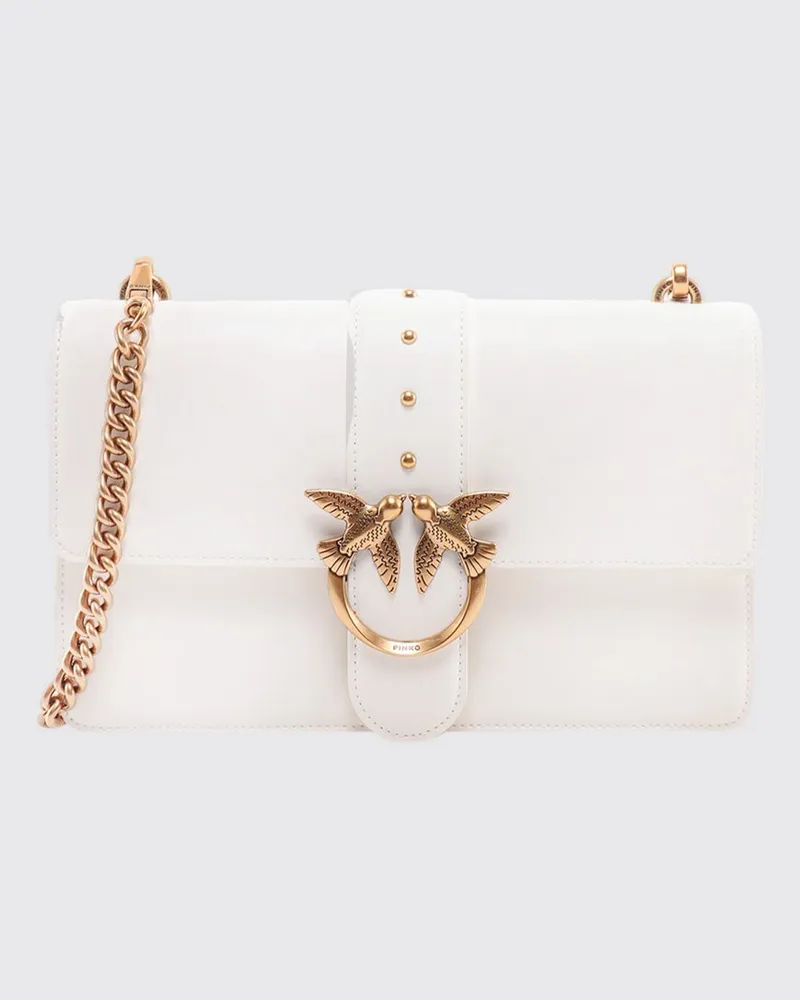 Pinko Schultertasche damen Weiß