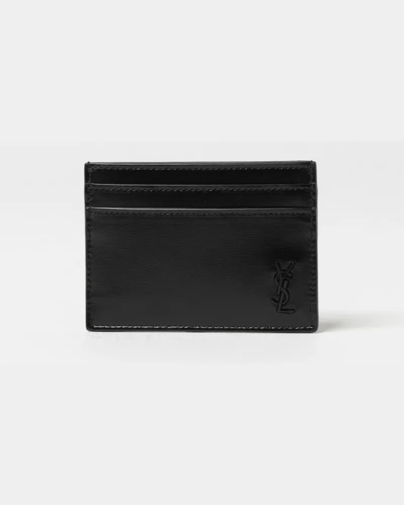 Saint Laurent Portmonnaie herren Schwarz