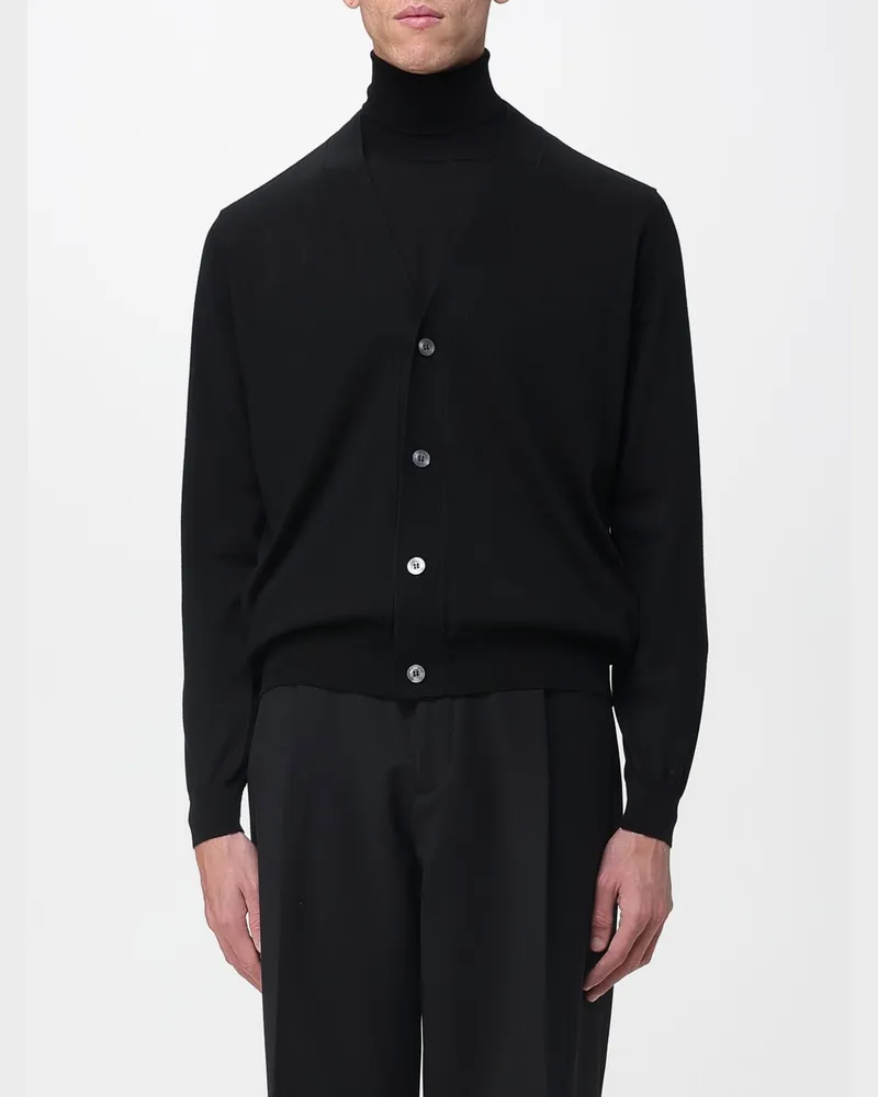 LARDINI Strickjacke herren Schwarz
