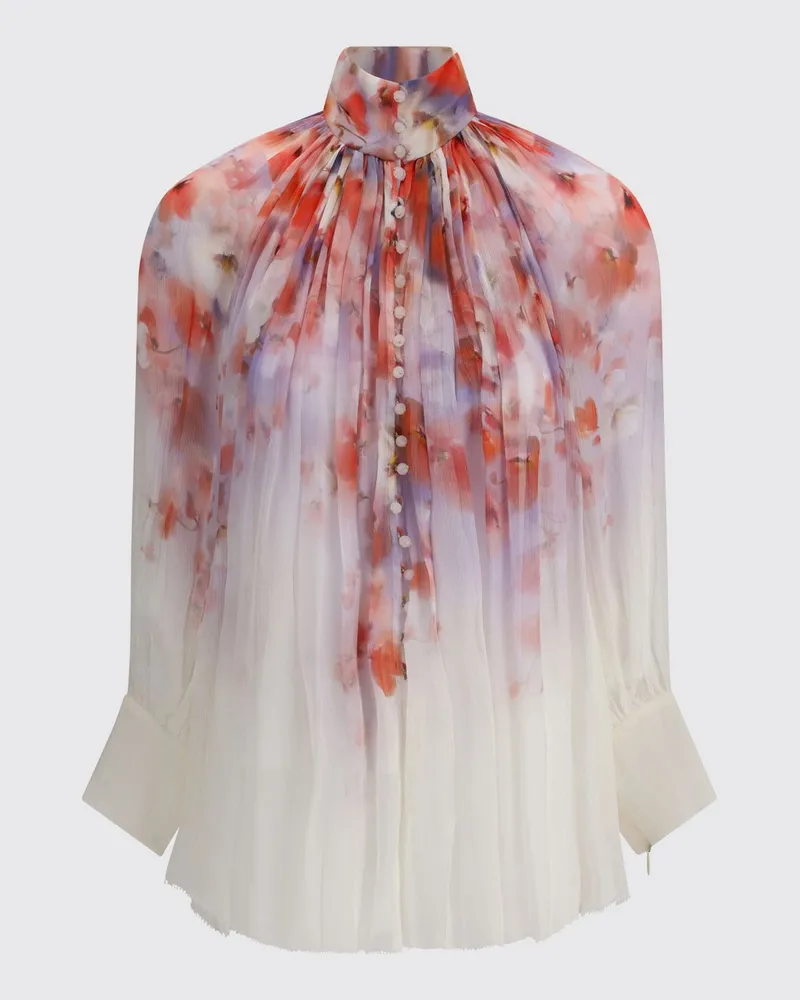 Zimmermann Hemdbluse damen Rot