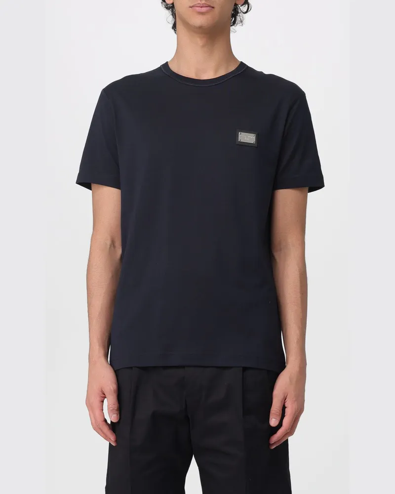 Dolce & Gabbana T-shirt herren Dolce & Gabbana Blau