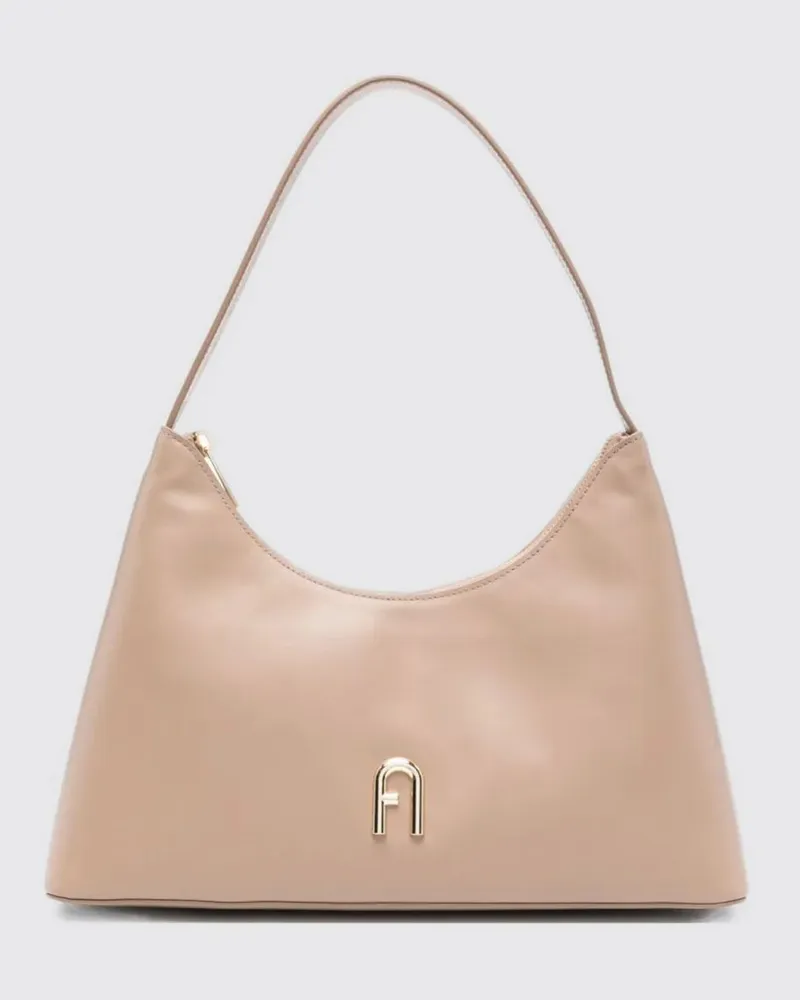 Furla Schultertasche damen Grau