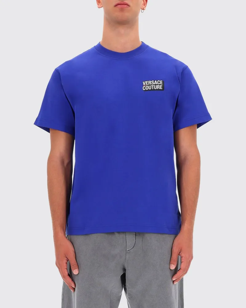 Versace Jeans T-shirt herren Blau